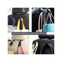 2pcs Multi-Function Car Seat Back Hanging Hooks