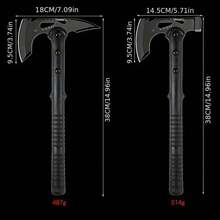 Hunting Outdoor Axe, Camping Axe, Hiking Machete With Bottle Opener, Multi-Size Hex Wrench And Sheath, Adventure Axe Hammer With Spikes, Suitable For Hiking, Trekking And Camping Tactical Accessories, Men's Doomsday Gear Gifts