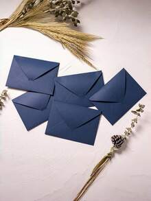 5/10pcs Retro Oil Painting Printed Envelope - Invitation Letter