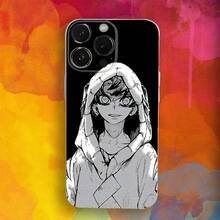 Funda de teléfono Anime G-Gachiakutas compatible con  16, se4, 15, 14, 13, 12, 11 Plus, Pro, Max, XR, XS, X, Plus, SE, Mini, funda transparente suave, compatible con funda de  17, funda de  17 Pro, funda de  17 Pro Max - z6 - Ver 10