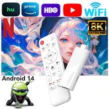 TUOGTCI Mini TV Box, Allwinner H313 TX1 Android 10 Smart TV Box - Reproductor multimedia 4K Ultra HD con CPU H313 de cuatro núcleos, Wi-Fi 2.4G y Ethernet, control parental, control remoto y fuente de alimentación, diseño compacto para mini TV, Smart TV doméstico, dispositivo de transmisión de video, componentes de alta calidad