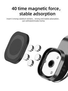 1 件创意新型磁性车载手机支架，强磁 7L 型汽车导航出风口手机支架，重力支架 - 均碼 - 查看 4