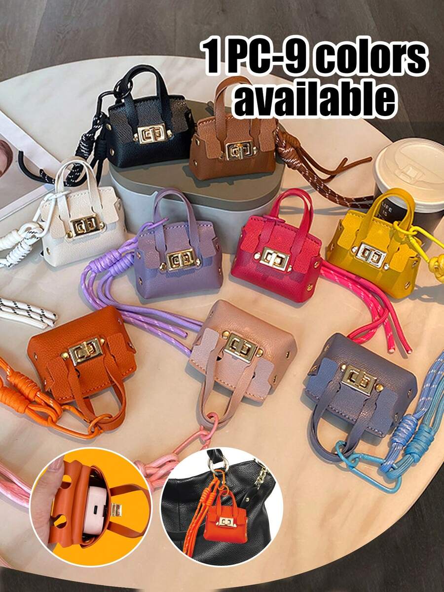 1个百搭硬币吊饰，适用于迷你铂金包、便携百搭包包吊饰和钥匙扣。款式多样，可用作日常包袋配饰、情侣钥匙扣、小型派对礼物，或个性化钥匙扣、钥匙圈、背包吊饰或汽车吊饰。男女皆宜，是返校、节日或生日的完美礼物。 - 彩色 - 查看 1