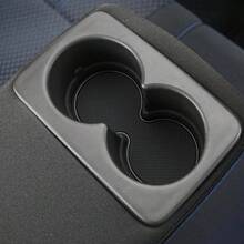 - Alfombrillas de consola central para Sentra Accesorios 2020 - 2024 para portavasos de vehculo, forro de consola central, forro de bolsillo para puerta, interior personalizado de primera - Negro + 13 piezas/juego - Ver 5