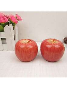 1pc Christmas Eve Gift Apple Candle, Holiday Celebration Candle, Birthday Christmas Decor Home Decor Christmas Decorations Room Decor, Christmas Gifts - Red - View 7