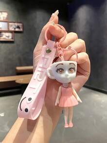 1pc Tralalero Tralala Keychain - Funny Italian Meme Characters (Shark, Sneakers, Brain Decay Image) - Durable PVC Covered Charm With Metallic Exterior - Cute Desktop Decoration, Birthday/Christmas Gift For Anime Fans, Internet Culture Enthusiasts - Novelty Keychain Accessory, Gift Item, Joke Design, Metallic Exterior, Holiday Gift, Quirky Accessory, Sturdy Keychain, Collectible, Gift Shopper Gift Ideas