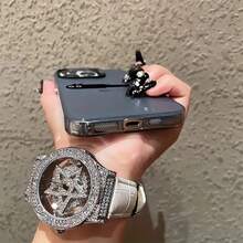 Funda de Teléfono con Graffiti de Dibujos Animados Compatible con  15/15 Plus/15 Pro/15 Pro Max,  14/14 Plus/14 Pro/14 Pro Max,  13/13 Pro/13 Pro Max,  12/12 Pro/12 Pro Max,  11/11 Pro/11 Pro Max,  7/8 Plus,  XR/XS Max - Colores mixtos - Ver 4