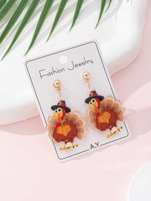 Women Dangle Earrings - Multicolor - View 2