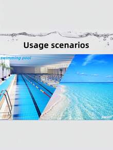 一套全脸浮潜面罩，含一副耳塞，可折叠180°全景浮潜面罩，采用最新干式顶部系统，硅胶防雾防漏，带相机支架，呼吸顺畅，适用于浮潜、自由潜水、游泳，成人浮潜装备（新旧款随机发货）