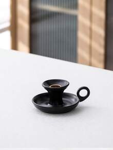 Portavelas de Navidad - Apto para velas rectas, artesanía de cerámica, diseño creativo, estilo minimalista | Adecuado para regalos, festivales, fiestas, decoración del hogar y de escritorio Decoración navideña Decoración de habitaciones Decoración de invierno