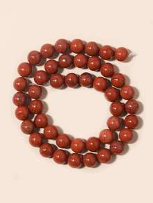 Cuentas de piedras naturales, cuentas sueltas de obsidiana, jade birmano, ojo de tigre, redondas y lisas, piedras preciosas de curación de energía para hacer joyas, pulseras y collares DIY