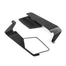 Motorcycle Mirrors Wing Rearview Mirrors Compatible With Kawasaki 300 400 650 CBR300R CBR500R CBR600RR CBR1000RR Suzuki GSXR 600 750 R15 R25 YZF600R,Moto - A - View 4