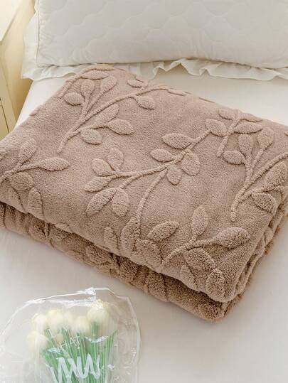 1 件纯色法兰绒毯子，柔软羊毛毯，适用于床、沙发、房间装饰，适合冬季卧室