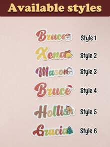 4-120Pcs Custom Christmas Stickers, Personalized Name Tag Stickers, Customized Name Stickers, Water Bottle Stickers, Christmas Decorations, Christmas Gifts, Birthday Gifts, Party Decorations, Stickers For Kids, Party Favors, Envelopes, Anniversary, Invitation, Cup, Kids, Boys, Girls, Family, Mom - Style a - View 5
