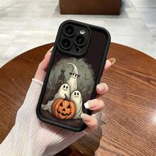 Halloween Style Print Phone Case Covercompatible With  16 15 14 13 12 11 Pro Max XS Max X XR 12 13 Mini 14 15 16 Plus Protective Soft Cover,Covercompatible With  17 Case,  17 Pro Case,  17 Pro Max Case - Red DQMYTYK93 - View 12
