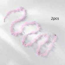 1 Stück bunte künstliche Fellboa 2m Plüschboa für Frauen zum Tanzen, Hochzeit, Party, Halloween, Bühnendekor, Feiertagsparty Kopfschmuck Accessoires, Schal Dekoration, geeignet für Geburtstag, Halloween, Weihnachten, Pferderennen, Teezeremonie, Silvester, Konzert und Heimdekoration, Tanzhochzeit, Bühnenauftritt, Karnevalskostüm und Accessoires, Partyzubehör, ideale Wahl als Geschenk - Verschiedenfarbig - Übersicht 14