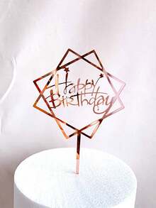 10 pièces Décorations de gâteau Toppers de gâteau d'anniversaire Grands cupcakes Décoration de gâteau de mariage Insertion de gâteau Décoration de fête