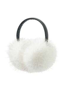 1 件全新仿兔毛耳套，成人耳套，防寒保暖，冬季保暖 - 彩色 - 查看 4