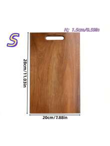 Tocător din lemn de trandafir - Tocător durabil din lemn pentru bucătărie, tocător ideal pentru carne, legume și fructe, cadou perfect pentru bucătărie