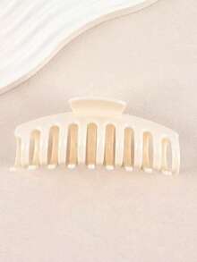 Kẹp tóc silicon mềm hình vuông rỗng 10cm, phù hợp với tóc dày, phụ kiện tóc mờ mùa thu đông, kẹp tóc cho nữ, phụ kiện tóc cho trang phục đi nghỉ mát, kẹp tóc thanh lịch cho nữ, mùa hè, đi biển, kỳ nghỉ, du lịch. - Nhiều màu 2 - Xem 11