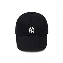 MLB 男女通用复古软顶棒球帽 3ACP7701N - 黑色-50BKS - 查看 3
