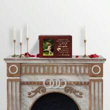 Pet Urns Dog Ashes Wooden Pet Cremation Urn With Photo Frame Dog Urns Ashes Large Keepsake Box Sympathy Pets Loss Remembrance Chest Brown, 87x5.51x5.51
