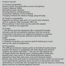 Easypie Selection 1pc Studio Portable Mini 3.5mm Stereo Studio Speech Mic Audio Microphone For Phone/Smart Phone Desktop Accessories