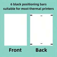 Thermal Printer Paper 8.27 X 11.69 Inch A4 Size, Quick-Dry Writing Avaliable, Advanced Thermal Printing, Thermal Paper Compatible With A40/A80 And Other A4 Portable Thermal Printer