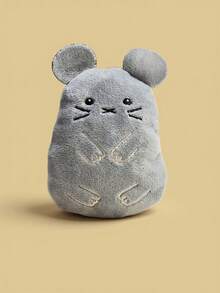 小狗吱吱叫狗玩具套装毛绒小狗，可爱咀嚼宠物狗玩具，带吱吱叫声，适合小型犬玩耍（仅限宠物）