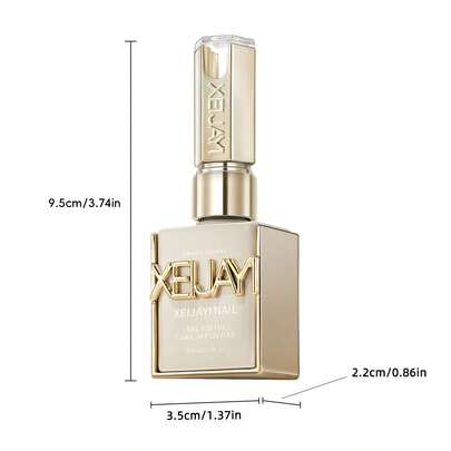 XEIJAYI 2025新款通用水晶貓眼美甲膠，極光寬貓眼指甲油，適用美甲沙龍，持久耐用