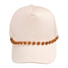 1pc Rhinestone Beaded Chain Accessory, Fashionable & Versatile Hat Chain, Premium Accessory For Daily Wear