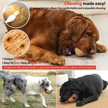 Willjoy Dog Chew Toys For Aggressive Chewers, Tough Dog Toys For Aggressive Chewers, Pine Wood And Nylon Indestructible Dog Toy, Bacon Flavor Large Dog Toys To Keep Them Busy - 2個裝 RollBalls - 查看 6