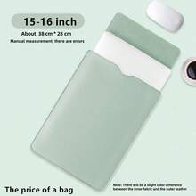 Etui na laptopa PU 13/13,3/14/15/16 cali, przenośna torba na komputer, ochronna osłona tabletu, torba na notebooka, torba na tablet, torba do przechowywania artykułów biurowych
