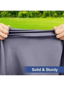 Homing Rectangle Table Cloth Cover, Waterproof Polyester Elastic Fitted Tablecloth, Fits 6 Foot Folding Tables, Washable Table Protector Picnic, Camping, Outdoor (Black, 30 X 72) Summer Birthday Gifts Wedding Beach Back To School School Supplies Room Decor