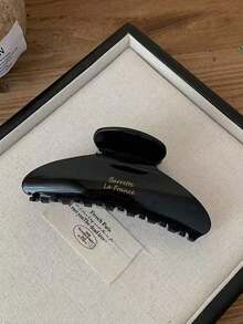 1 szt. Modna, jednokolorowa spinka do włosów, europejska i amerykańska spinka do włosów, jesienno-zimowa spinka do włosów, akcesoria do włosów dla kobiet, na wakacje, elegancka kopertówka do włosów