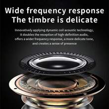 Écouteurs intra-auriculaires Lenovo ERAZER EK160 True Wireless Bluetooth, audio stéréo HD HIFI à faible latence avec micro, Bluetooth 5.4 - Taille Unique - Voir 6