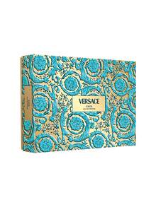 Versace Bộ 3 món dành cho nam (EDT 50ml + Dầu gội đầu và dưỡng thể 50ml + Sáp dưỡng sau khi cạo râu 50ml) Hương thơm 1,7oz/50ml*3 Lưu hương lâu dài Bạn trai Chồng Cha Anh trai Sinh nhật Tiệc tốt nghiệp Du lịch Cắm trại Ngoài trời Trường học Chuyến đi khuôn viên trường Lễ hội Kỷ niệm Mùa hè Mùa thu Mùa thu Halloween Lựa chọn mùa hè Những thứ không thể thiếu trong mùa hè Cổ điển mùa hè Majestic Luxe Sự sang trọng dễ dàng SimpleLuxe Quà tặng Charm Vibe Sử dụng hàng ngày - nhiều mùi hương - Xem 4