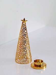 Moon Shaped Candle Holder, Suitable For Tea Lights, Minimalist Design, Luxury Style, Available In Multiple Sizes, Can Be Used As Candlelight Dinner Props, Suitable For Home, Desktop, Office, Holiday And Party Decorations, Also An Excellent Choice For Gifts To Family And Friends, Including Back-To-School Gifts, Souvenirs, Holiday Gifts, Etc. - Multicolor - View 16