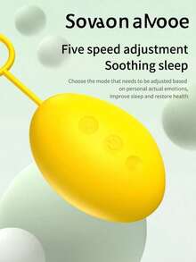 1pc Sleep Therapy Device, Helps Sleep, Stops Snoring, Improves Sleep Quality, Relieves Stress, Smart Mini Handheld Sleep Aid, USB Rechargeable, Battery Capacity: 400mAh/150mAh - Multicolor - View 5