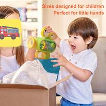 96-Slide Children Projection Flashlight Toy - Educational Fun With Animal, Dinosaur, Vehicle & Space Themes - 12 Interchangeable Cards For Bedtime Curiosity & Imagination Development