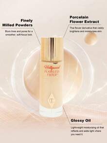 Charlotte Tilbury Holly Wood Flawless Filter #2 Fair Color 30ml/1 Oz - Multi‑Use Makeup Primer, Complexion Booster & Illuminating Liquid Highlighter With Sheer Coverage - Smooths & Blurs Skin - #2Fair 30ml - View 7
