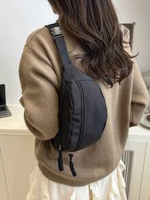Casual Minimalist Fashion Versatile Waist Bag For Women