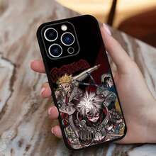 Funda de teléfono Hot G-Gachiakuta Comics compatible con  16,15,14,13,12,11 Plus, Pro Max, XS, X, XR, SE, Mini, 8, 7, funda de silicona suave negra, funda compatible con  17, funda de  17 Pro, funda de  17 Pro Max - z1 - Ver 6