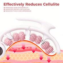 [Christmas And Thanksgiving Day]14 Wheels Leg Massager, Leg Massage Roller, Leg Meridian Relaxation And Muscle Stretching Tool, Gift For Women Men, Body Care