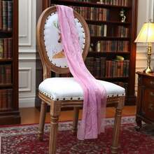 1 Piece Table Runner 75*300cm/29.5*118inch Tulle Boho Polyester Wedding Decor Romantic Multicolour Style Photography Props Wrinkle Resistant Dessert Cafe Christmas Thanksgiving And Mothers Day Family Everyday Afternoon Tea Setting Or Special Occasion