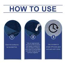 Pegamento adhesivo para tela, pegamento textil multiusos, agente de unión de patrones de ropa, adhesivo flexible