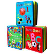 Conjunto de Atividade Cognitiva EVA, Inclui Letras de A a Z e Números, Padrão de Vegetais para Expandir o Vocabulário, Materiais de Aprendizagem, Adequado como Presente de Páscoa ou Dia das Mães - Multicolorido - Visão 7