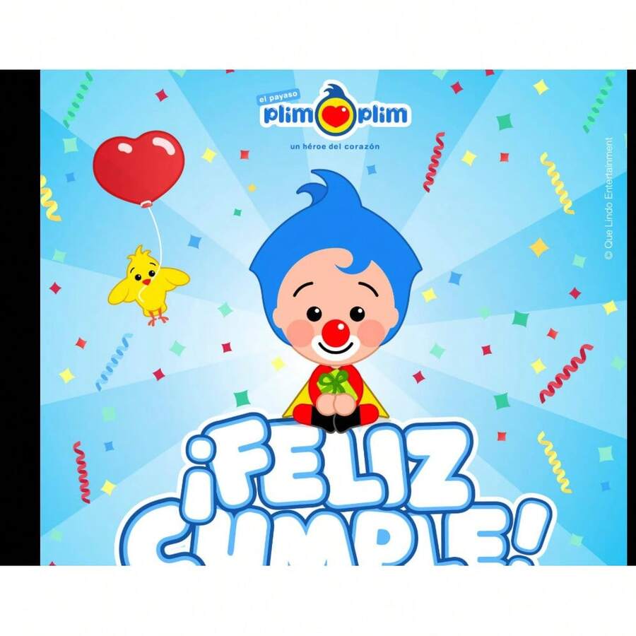 Plim Plim Birthday Party Backdrop For Photography Background Birthday Decor - c - 查看 1