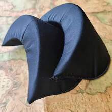 1Pair Thicken Big 35mm Sponge Shoulder Sewing Black White Nude Shoulder Pad Sew DIY Jacket Wedding T-Shirt Fashion Garment - Multicolor - View 6
