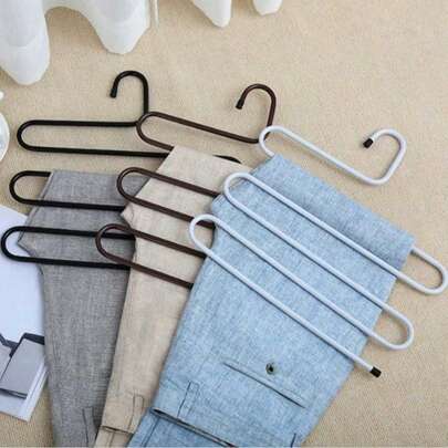 [Space Saving] 1pc Multi-Functional Hanging Clothes Rack, Designed To Save Space And Compress, With 32 Clips For Storage And Organization, Foldable Clothes Rack, Multi-Purpose Drying Rack, Plastic Clips For Home Use, Clothes Hanger With Multiple Clips, Household Essential, Travel Storage, Random Color & Style (PS: Clip Loss During Transportation Is A Normal Phenomenon And Does Not Affect Product Quality, Can Be Reinstalled For Use)